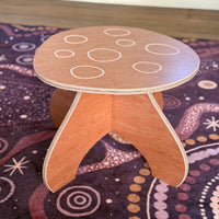 Mushroom Table and Stool