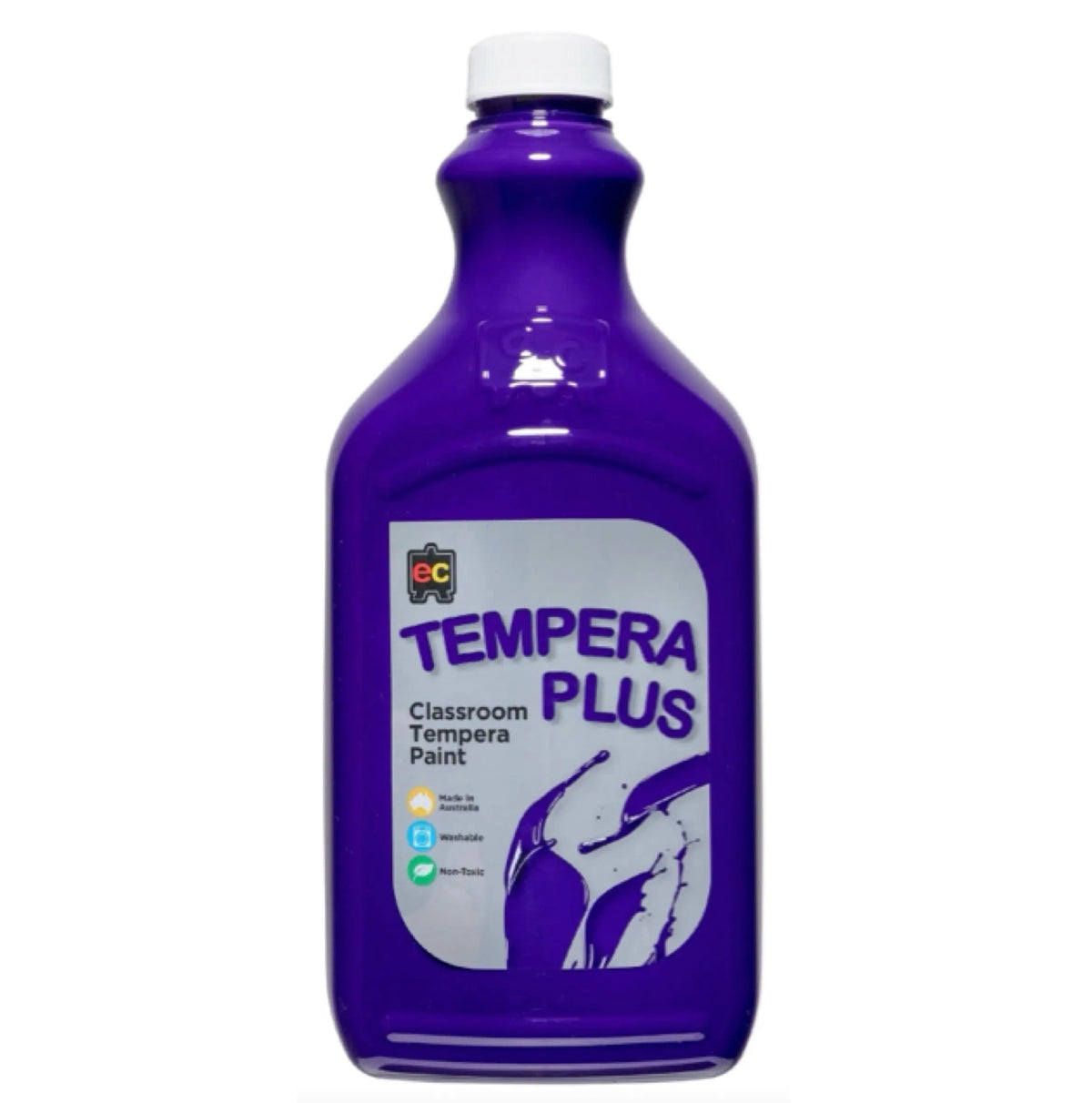 Tempera Plus Paint 2L Bottle — third alternative view of paint bottle