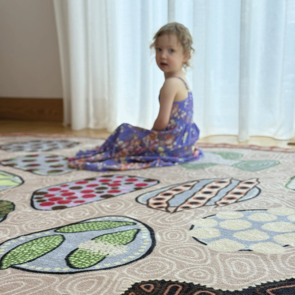 Coolamon Classroom Carpet (PRE ORDER) — additional view of bush tucker carpet