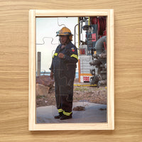 Torres Strait Islander Fire Fighter Puzzle