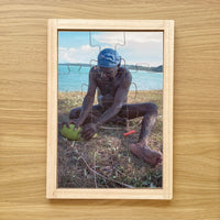 Torres Strait Islander Opening Coconut Puzzle