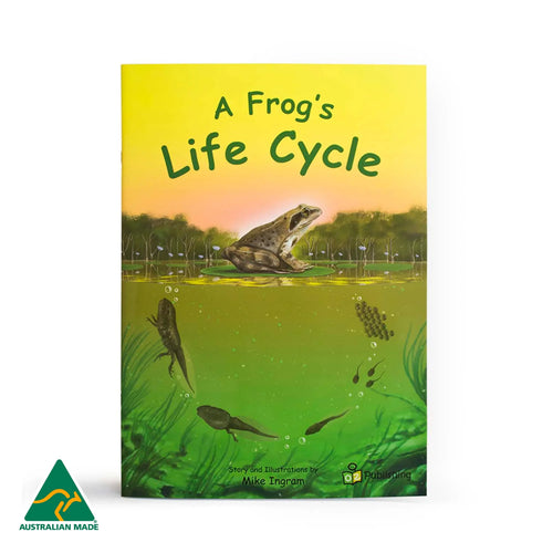 A Frog's Life Cycle Big Book — Australian-made educational big book for early childhood classrooms, ages 3+