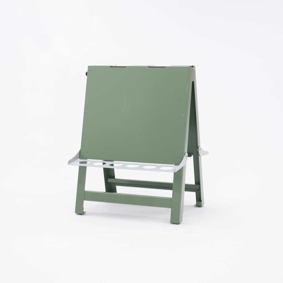 Toddler Painting Easel in Eucalyptus, side view