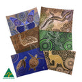Aboriginal Animals Dreaming Poster Set of 6 — Australian-made Aboriginal animal Dreaming posters set of 6 for classrooms
