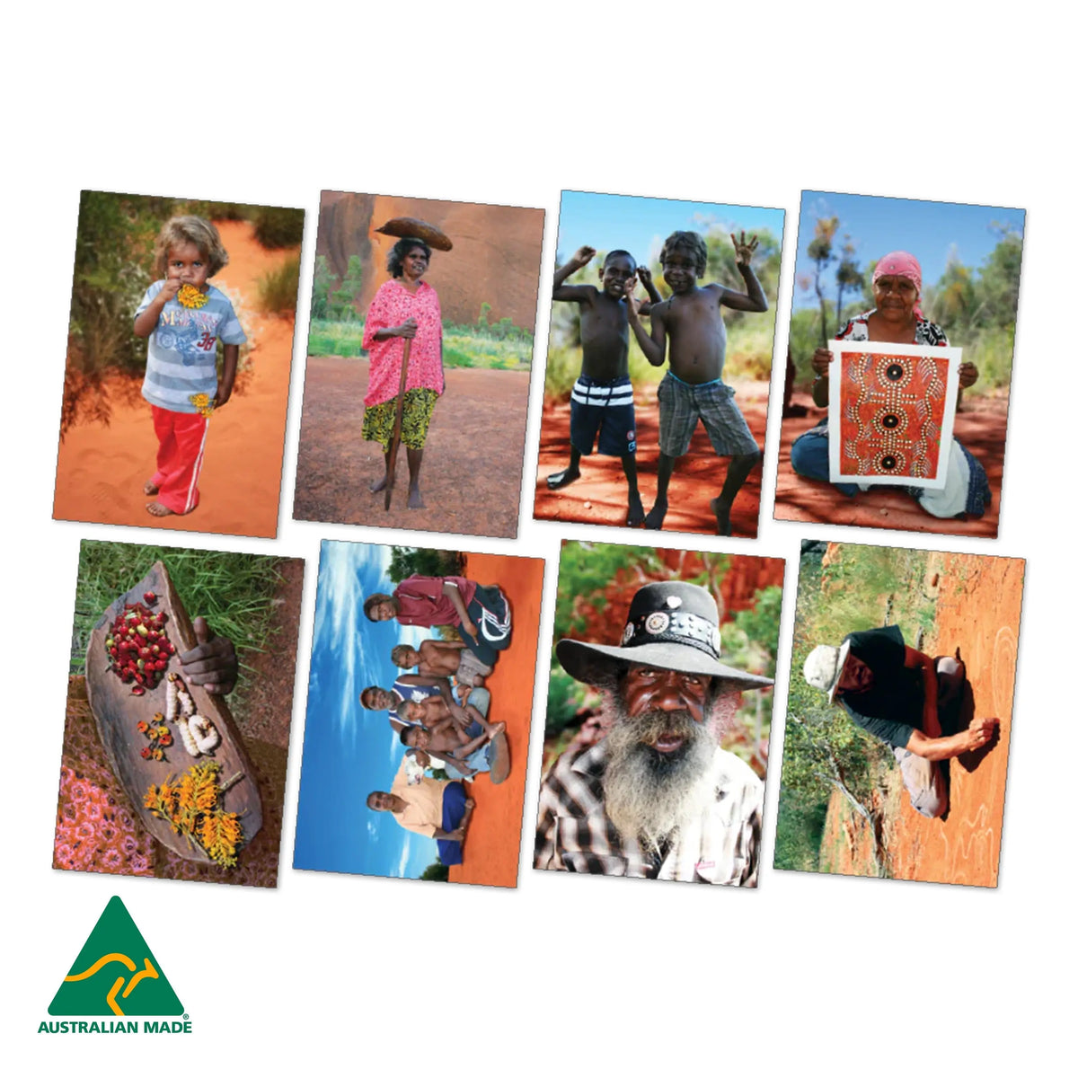 Aboriginal People Poster Pack — Australian-made Indigenous people educational poster pack for classrooms