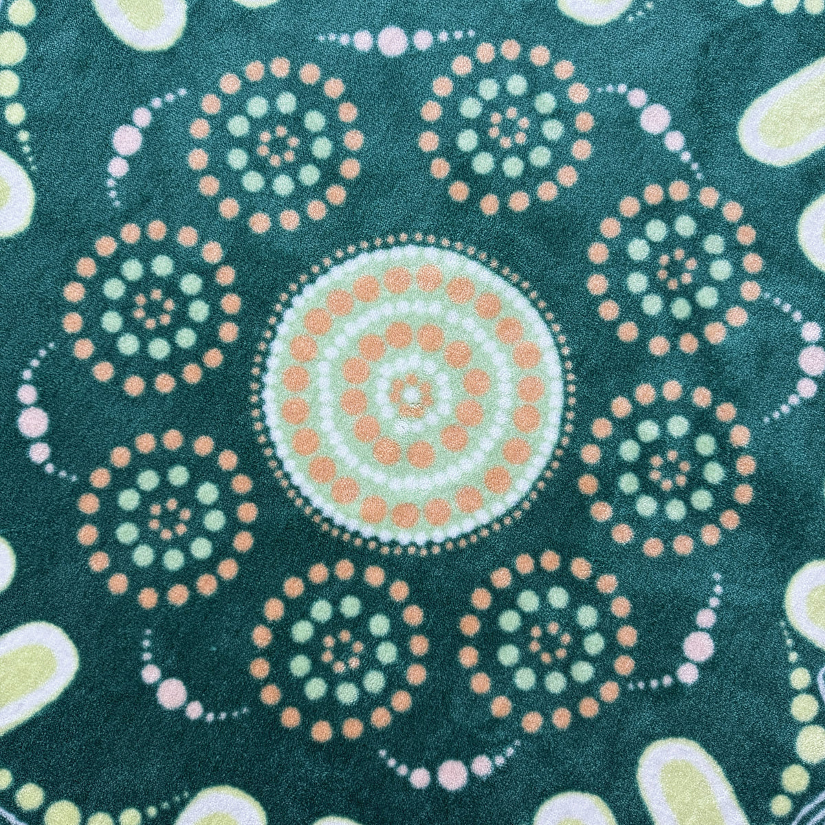 Sage Yarning Circle Classroom Rug (PRE ORDER) — alternative view of sage yarning circle classroom rug