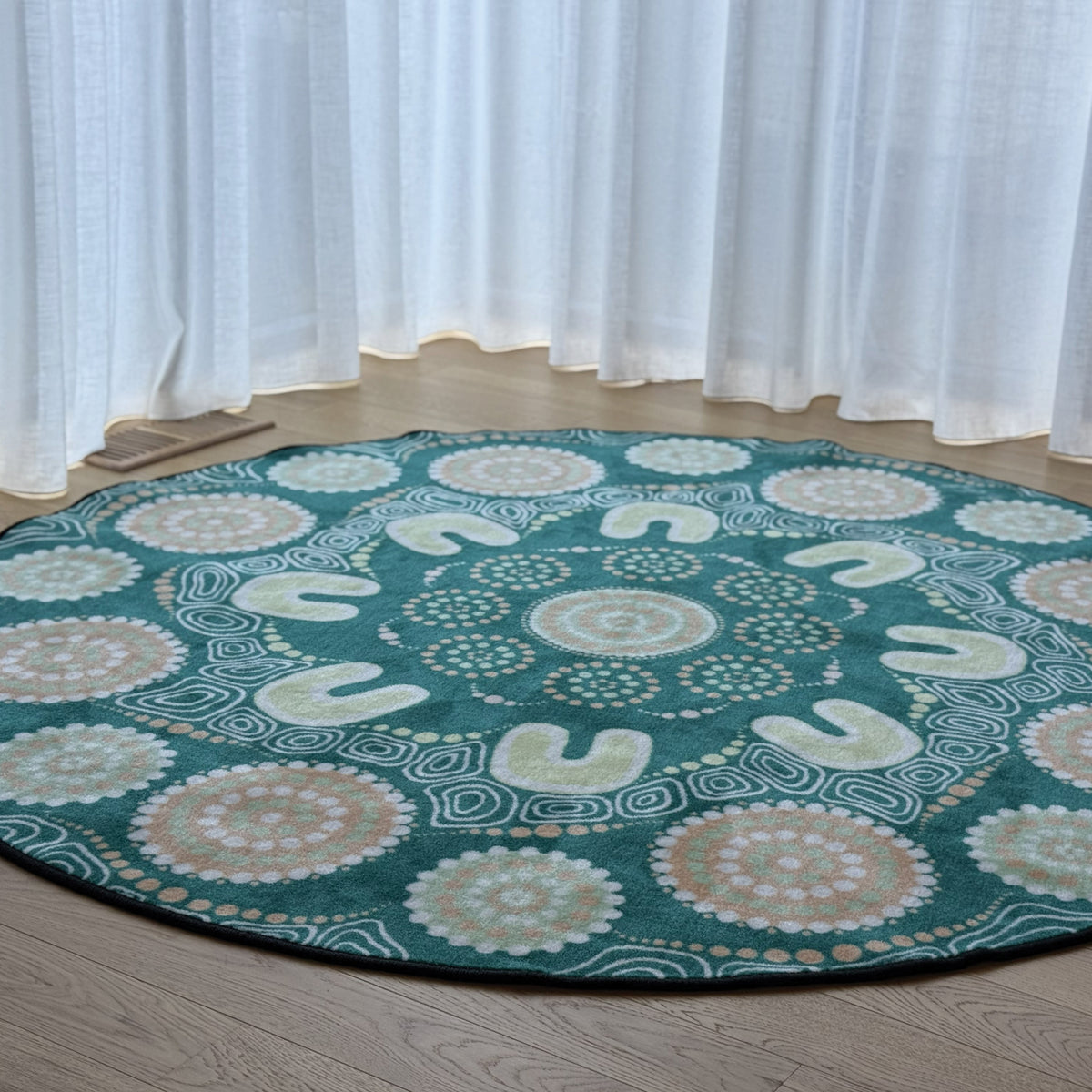 Sage Yarning Circle Classroom Rug (PRE ORDER) — second alternative view