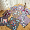 Indigenous Symbols Rug Squares