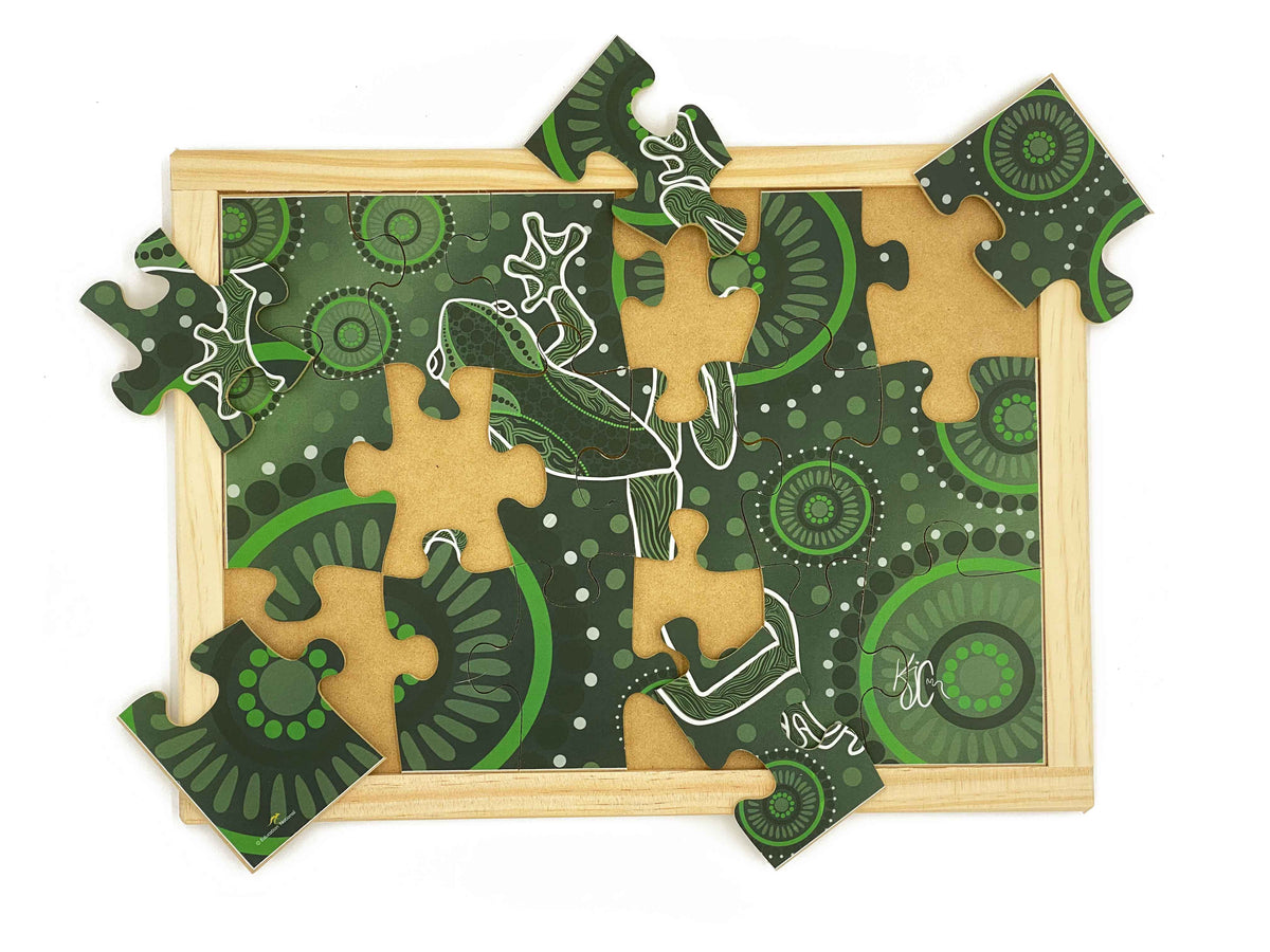 Aboriginal Art Animals Dreaming Puzzle Set — view 4