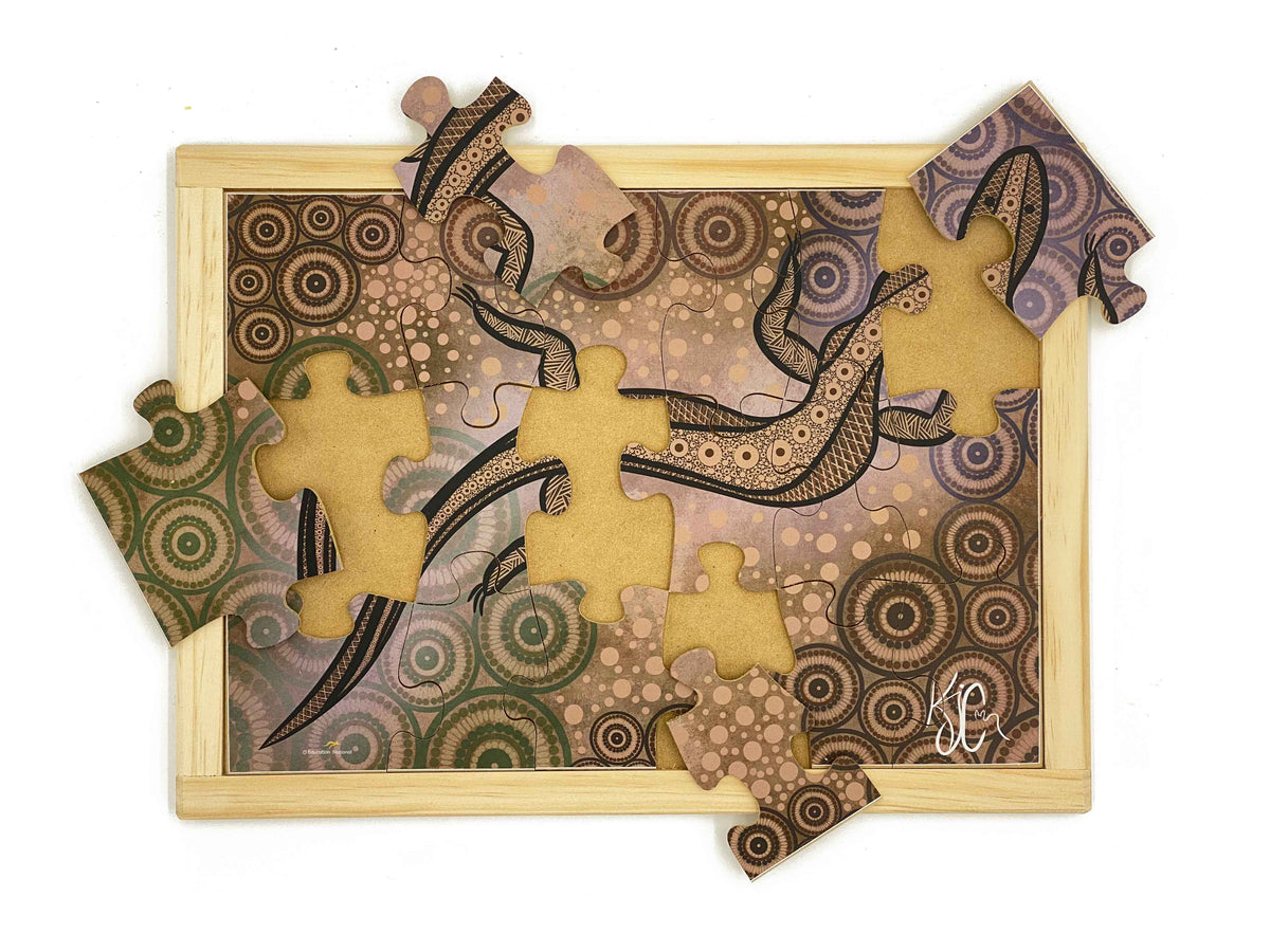 Aboriginal Art Animals Dreaming Puzzle Set — view 5