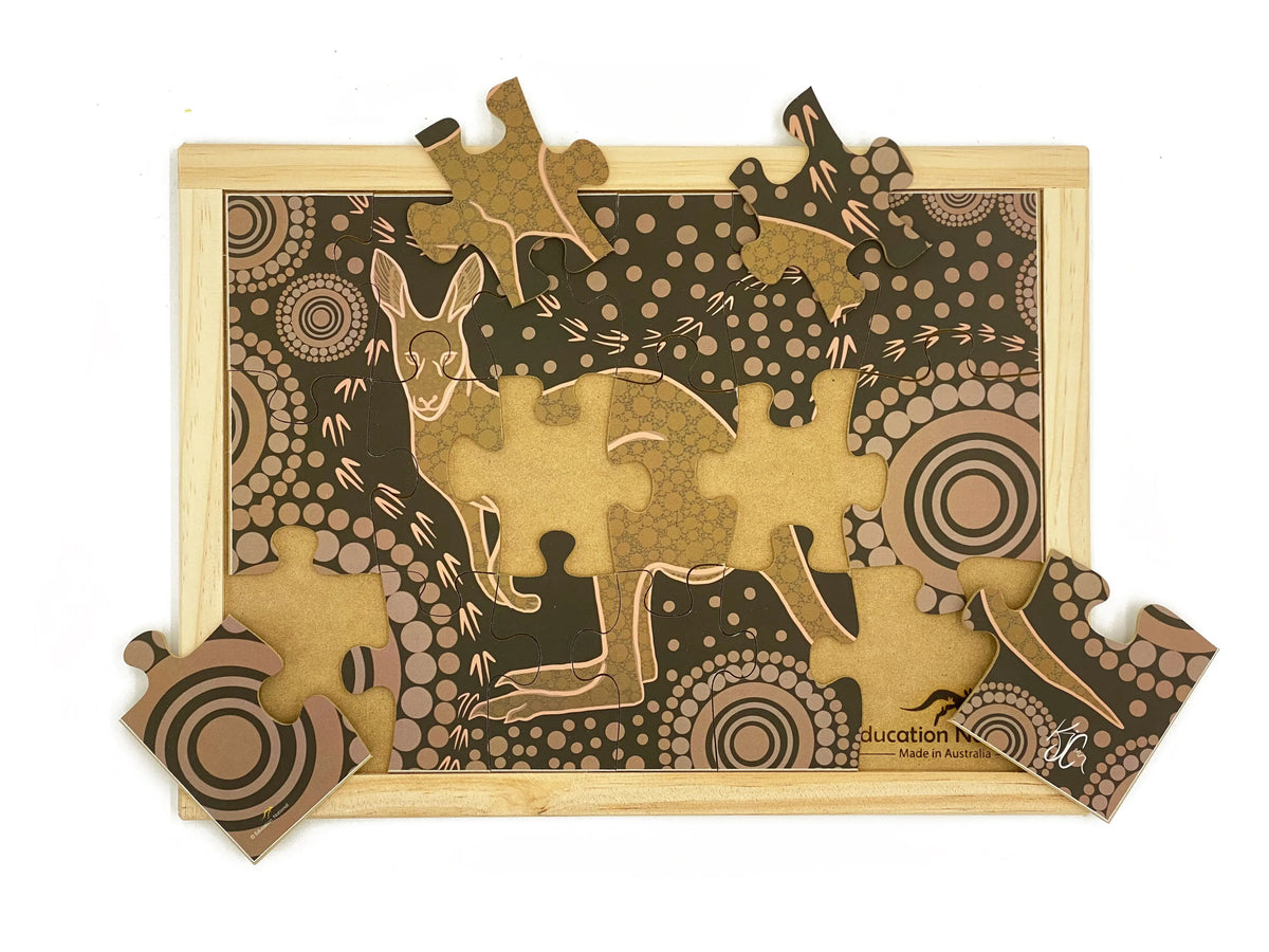 Aboriginal Art Animals Dreaming Puzzle Set — view 6