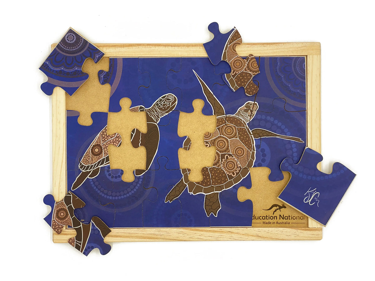 Aboriginal Art Animals Dreaming Puzzle Set — view 7