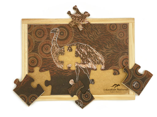 Aboriginal Art Emu Dreaming Puzzle