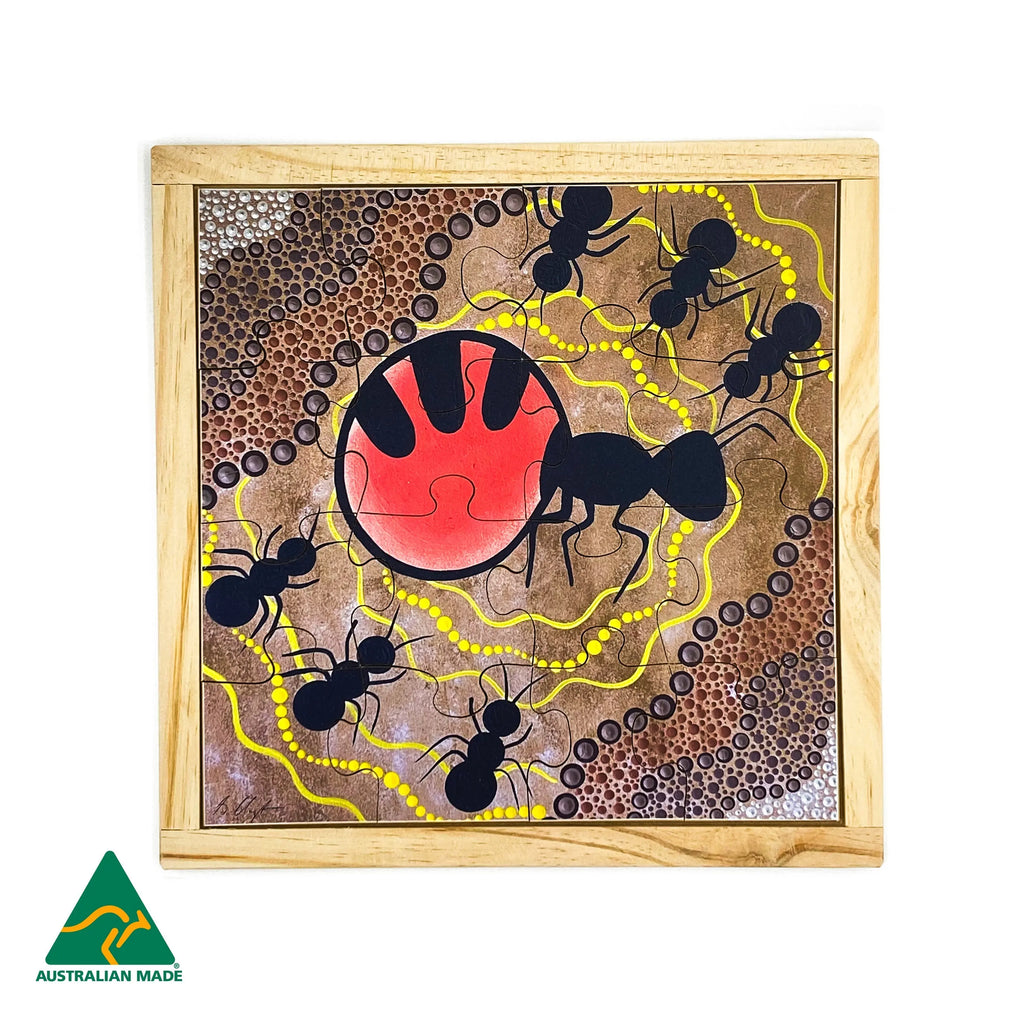 Aboriginal Art Honey Ant Puzzle — additional view