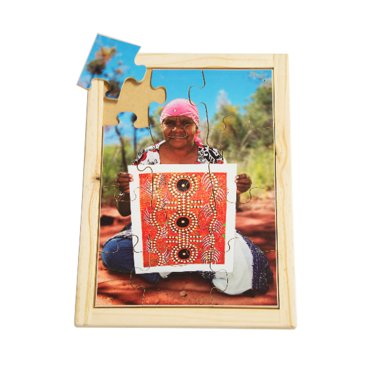 Aboriginal Artist Puzzle