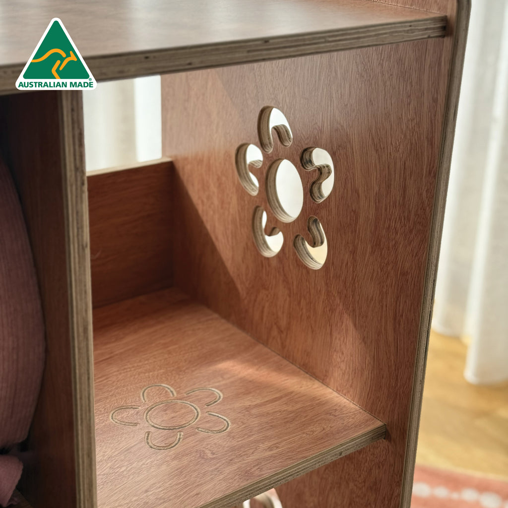 Aboriginal Symbols Classroom Bag Locker Unit — fifth alternative view