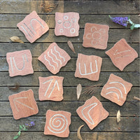 Aboriginal symbols Finger Tracing Cards
