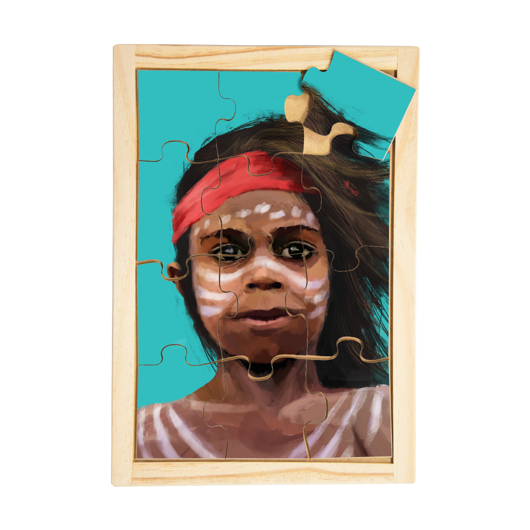 Aboriginal Traditional Boy Puzzle