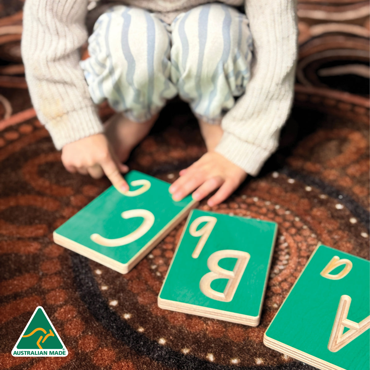 Finger Tracing Alphabet Cards