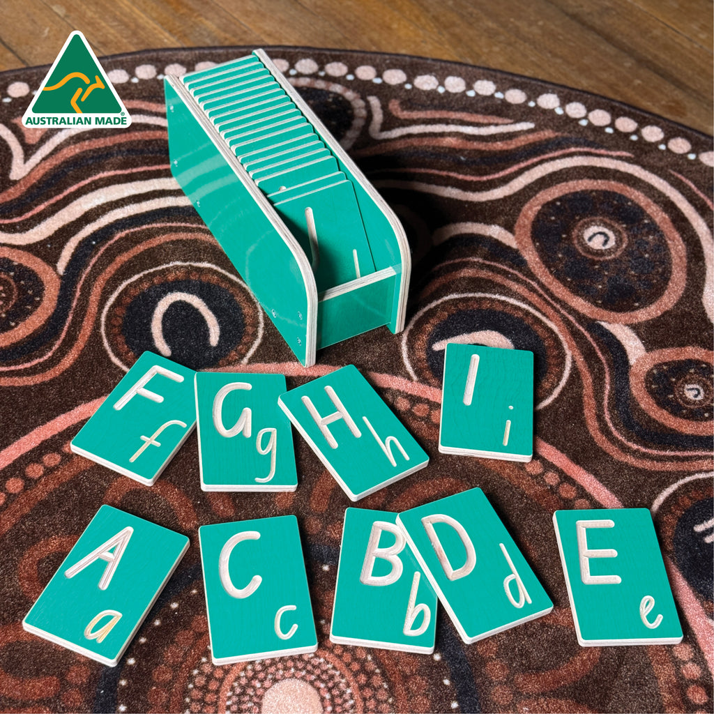 Finger Tracing Alphabet Cards