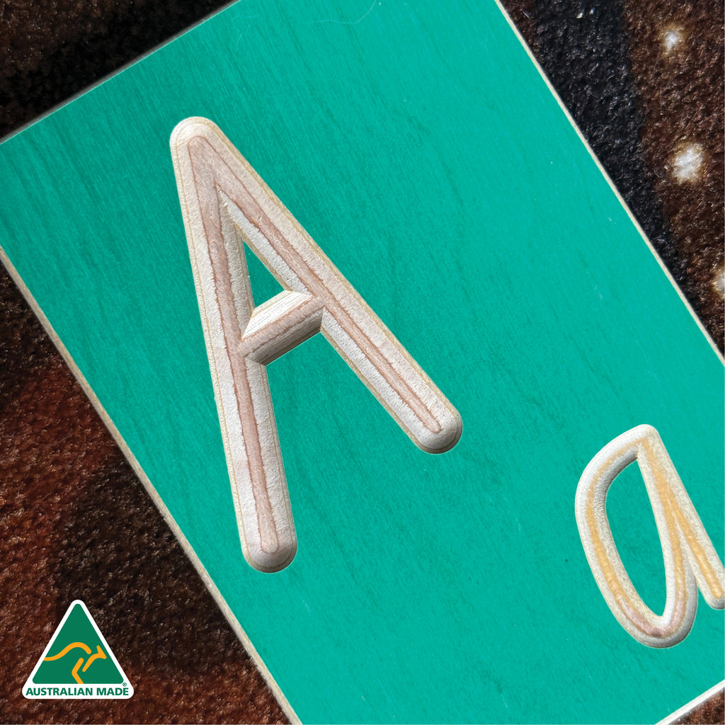 Finger Tracing Alphabet Cards