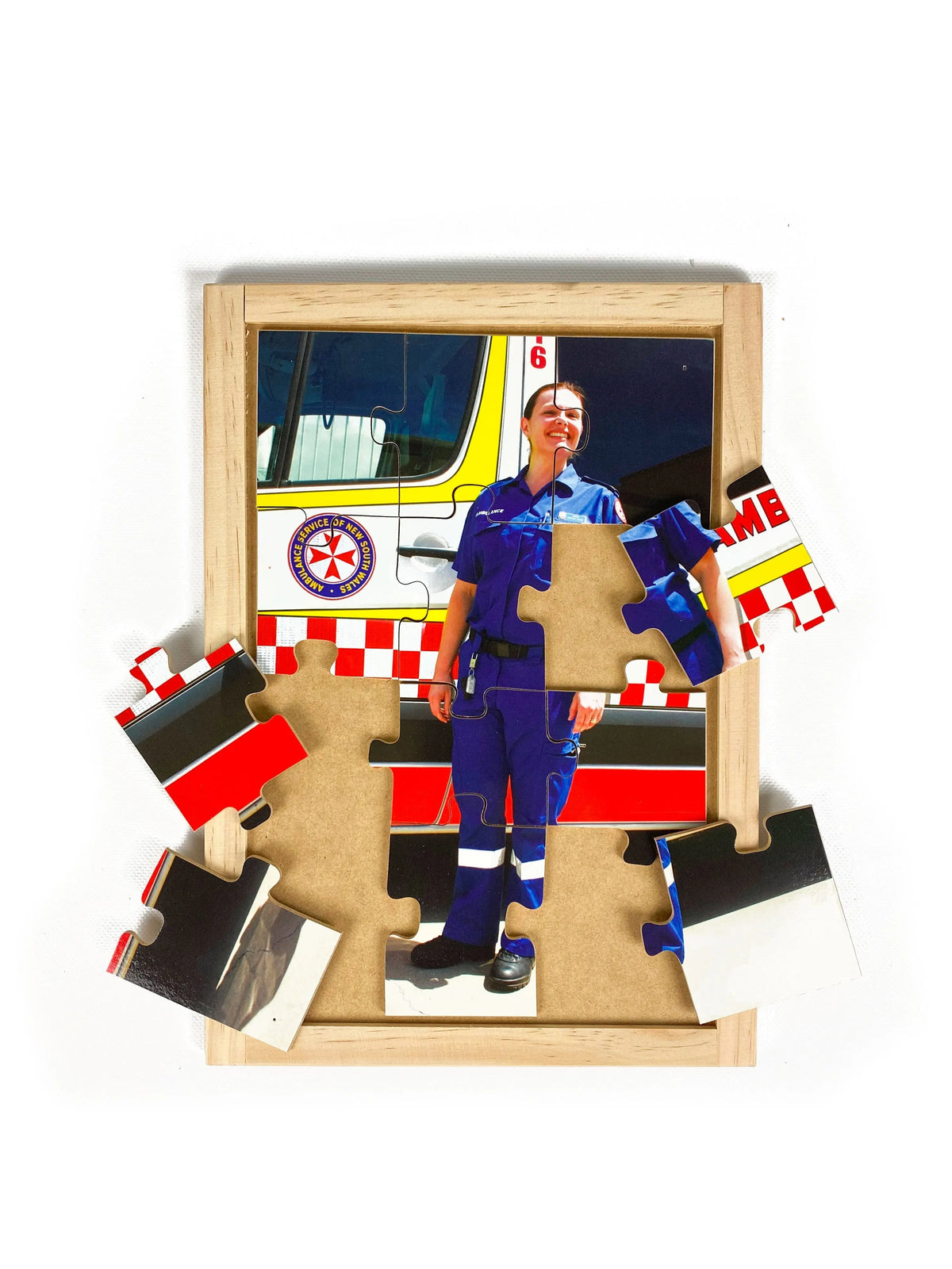 Ambulance Officer Puzzle — alternative view