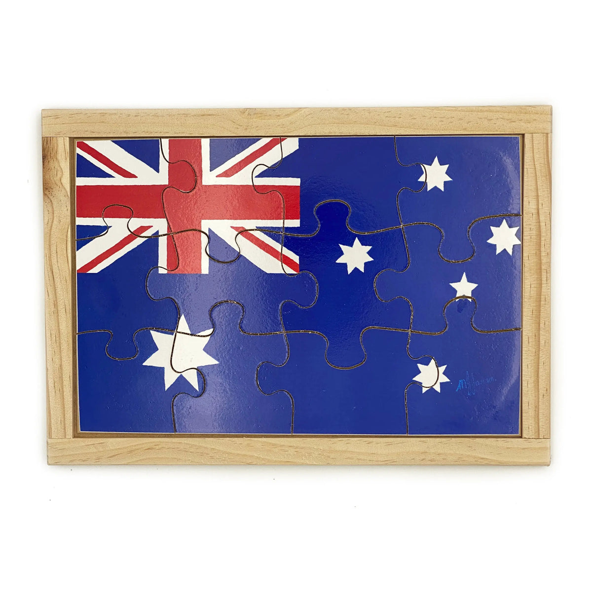 Australian Indigenous Flag Puzzles — Australian flag puzzle