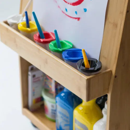 Bamboo Painting Easel Base — additional view