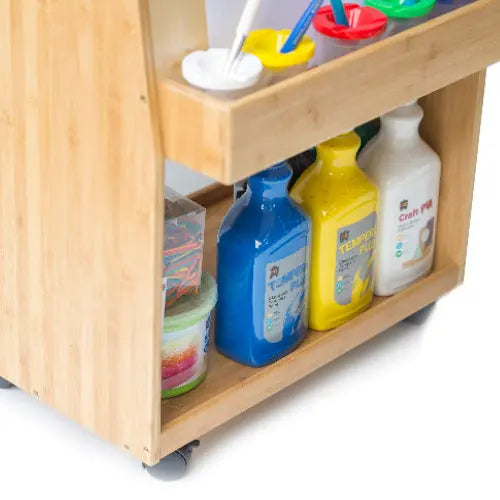 Bamboo Painting Easel Base — alternative view