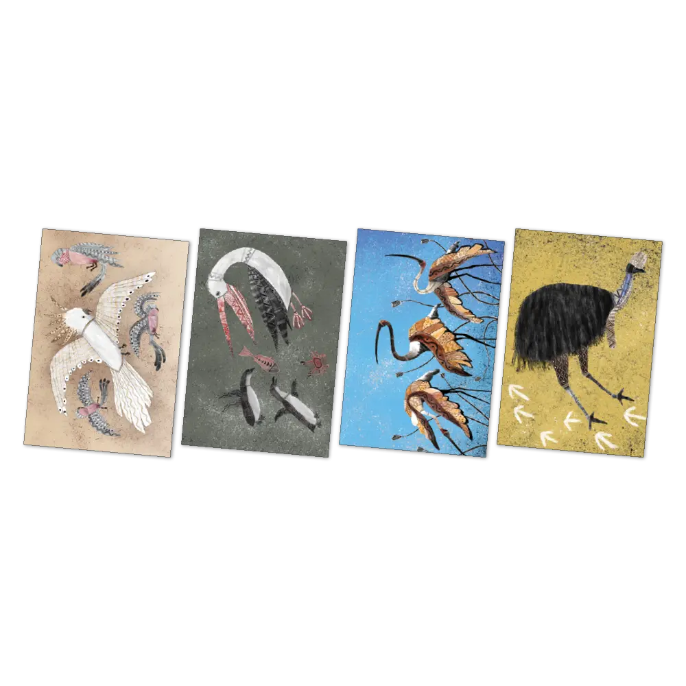 Birds Poster Pack — Australian-made Australian birds educational poster pack for early childhood classrooms