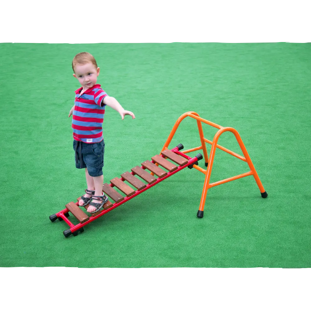 Board Walk — Australian-made wooden climbing frame walkway attachment for early childhood centres