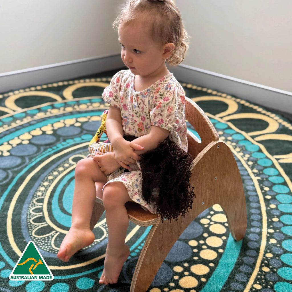 Boomerang Classroom Chair — alternative view of classroom chair