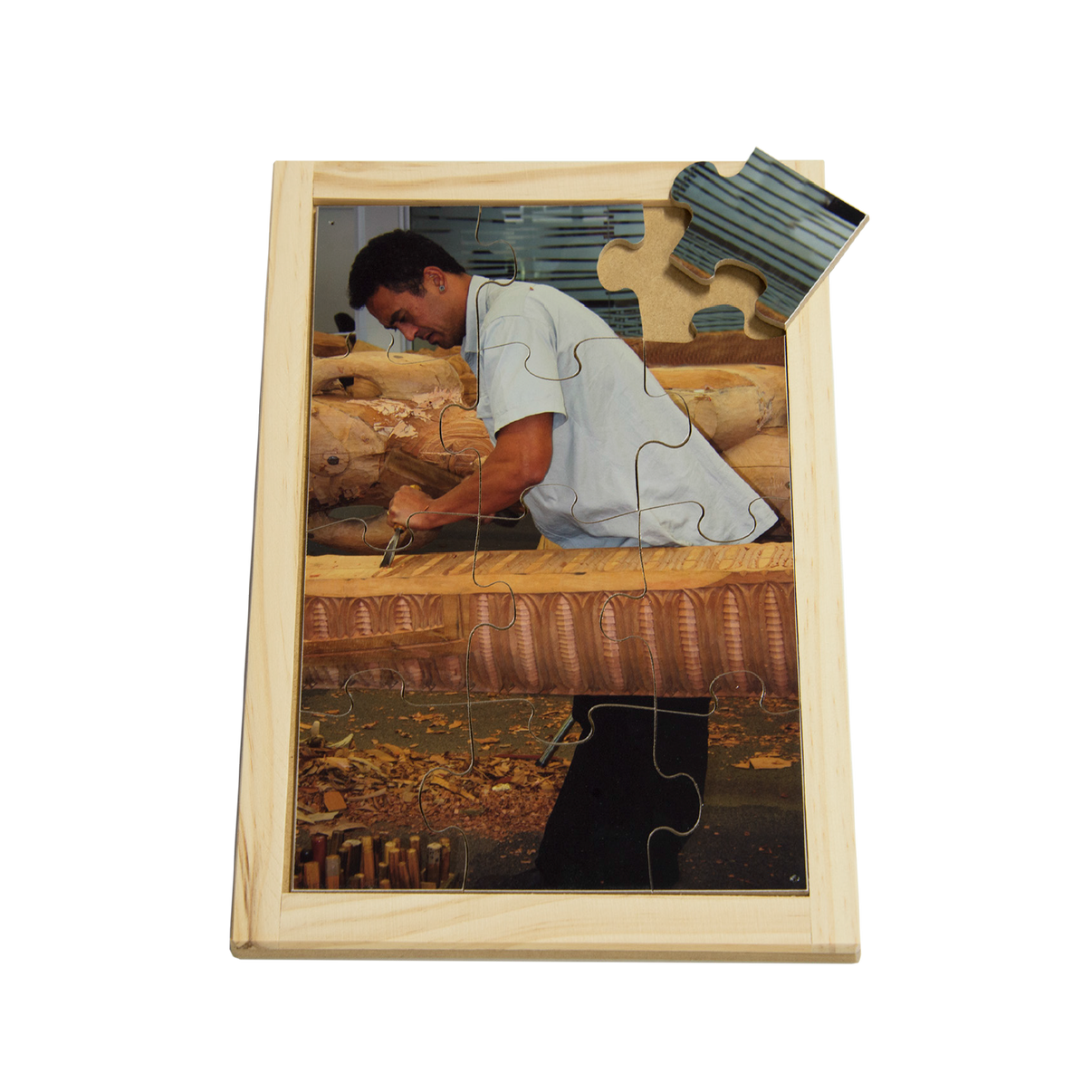 Brazilian Wood Carver Puzzle