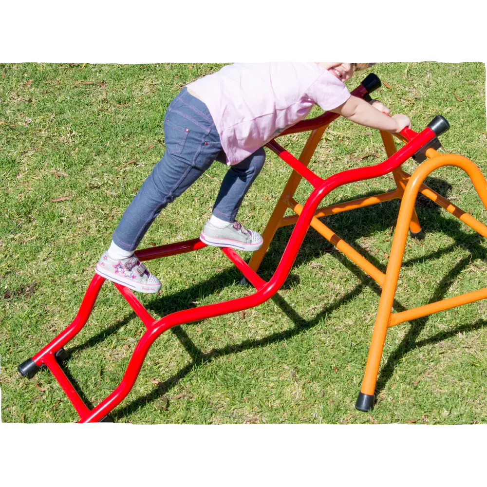 Bumpy Ladder — Australian-made wooden ladder climbing frame attachment for early childhood centres