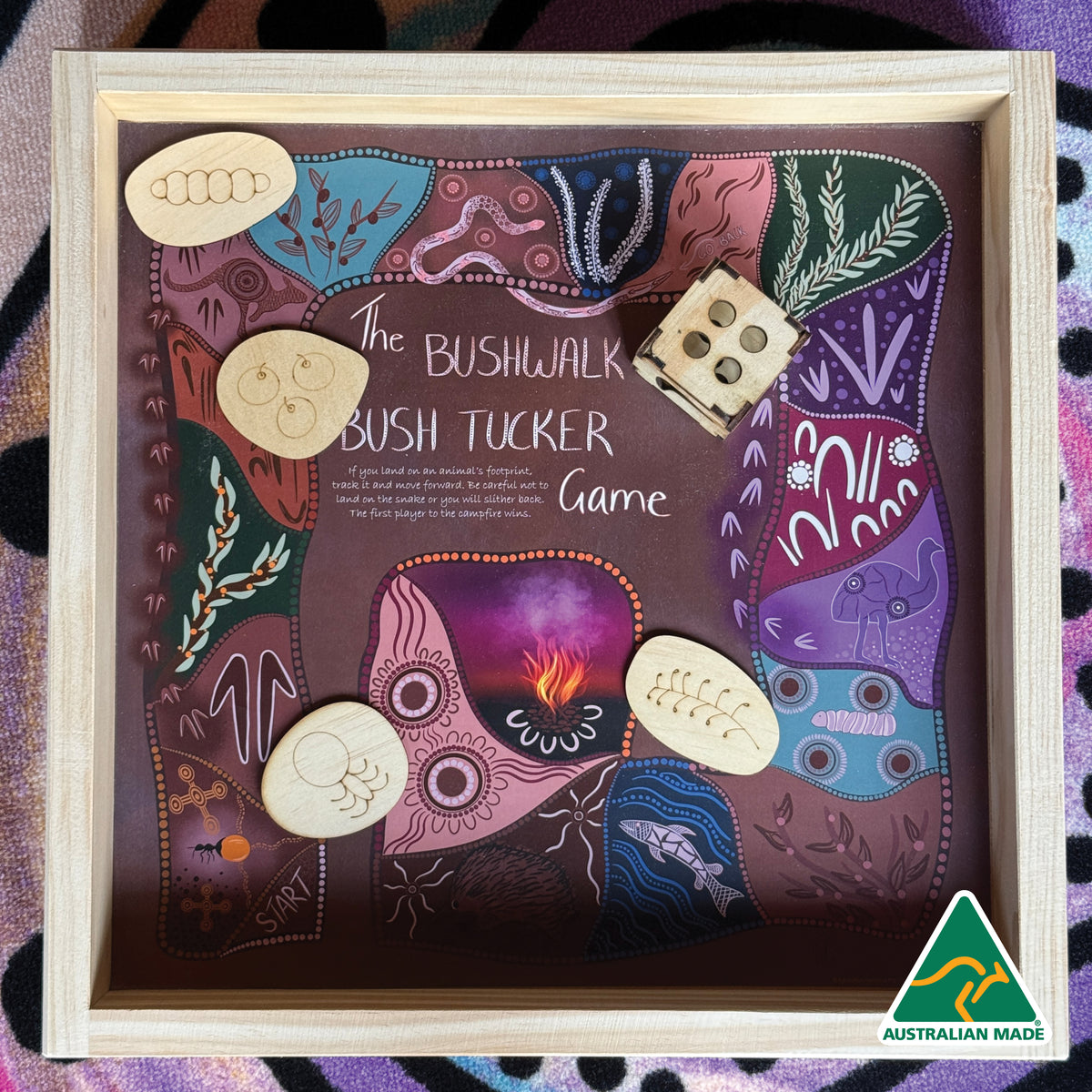 The Bushwalk Bush Tucker Board Game