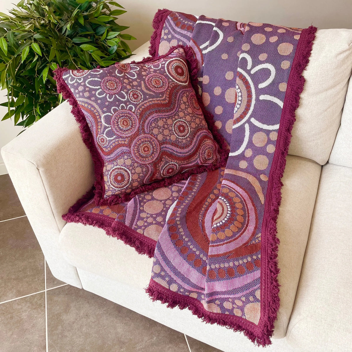 Sand Dreaming Cushion Cover — additional view