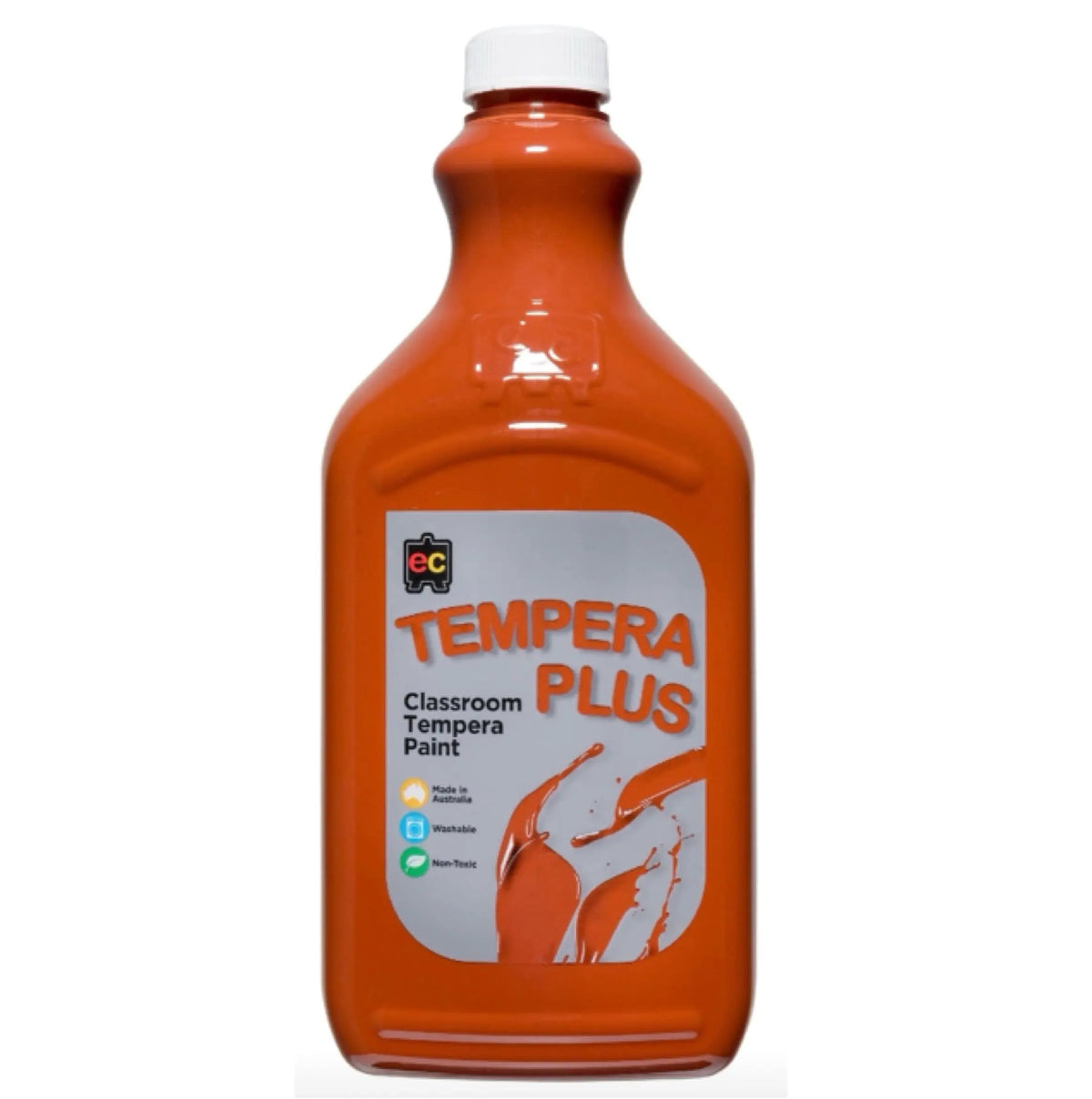 Tempera Plus Paint 2L Bottle — sixth alternative view of paint bottle