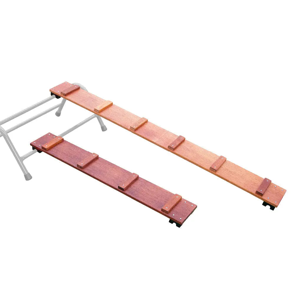 Cleated Plank — outdoor wooden cleated plank for active play, Australian-made early childhood equipment