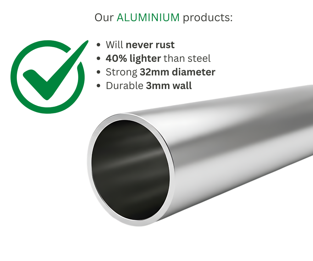 The Big Aluminium Picnic Table