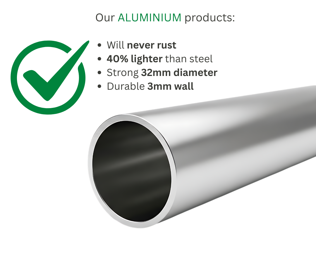 The Big Aluminium Picnic Table
