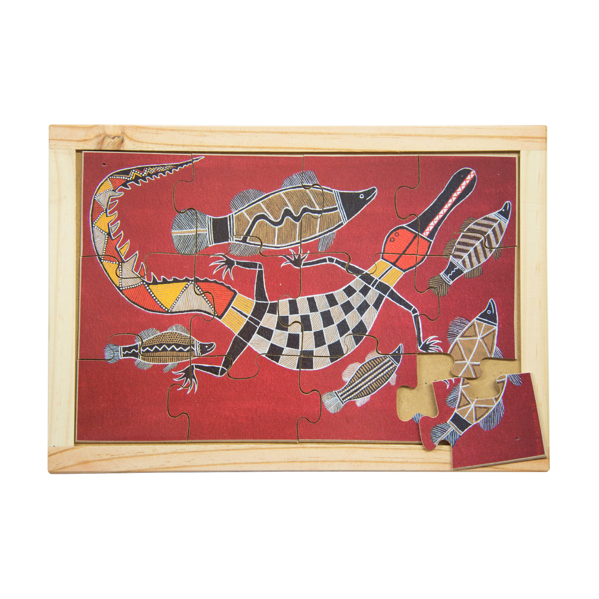Crocodile in the Billabong Puzzle