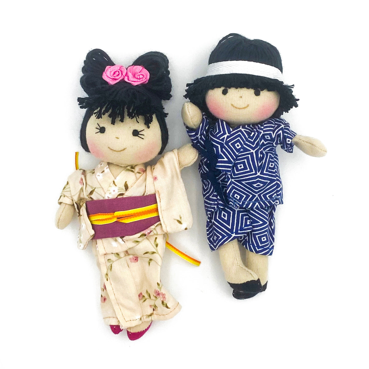 Cultural Dolls 16cm Boy & Girl Set - Japanese