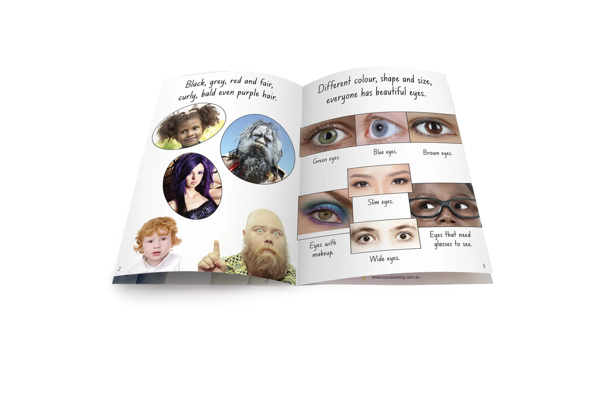 Different is Beautiful Big Book — alternative view