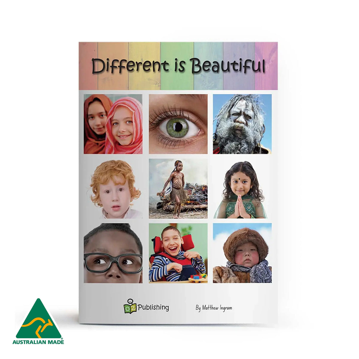 Different is Beautiful Big Book — Australian-made educational big book for early childhood classrooms, ages 3+