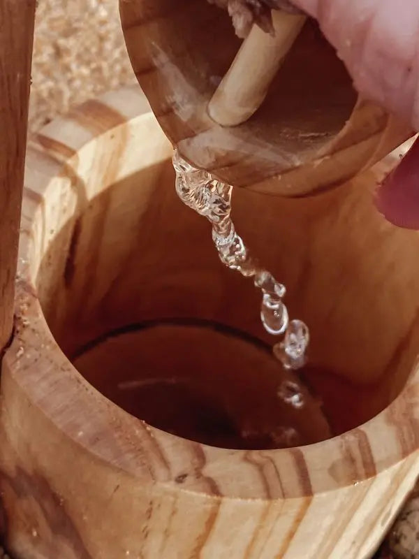 Dig Your Own Wooden Water Well — in classroom play