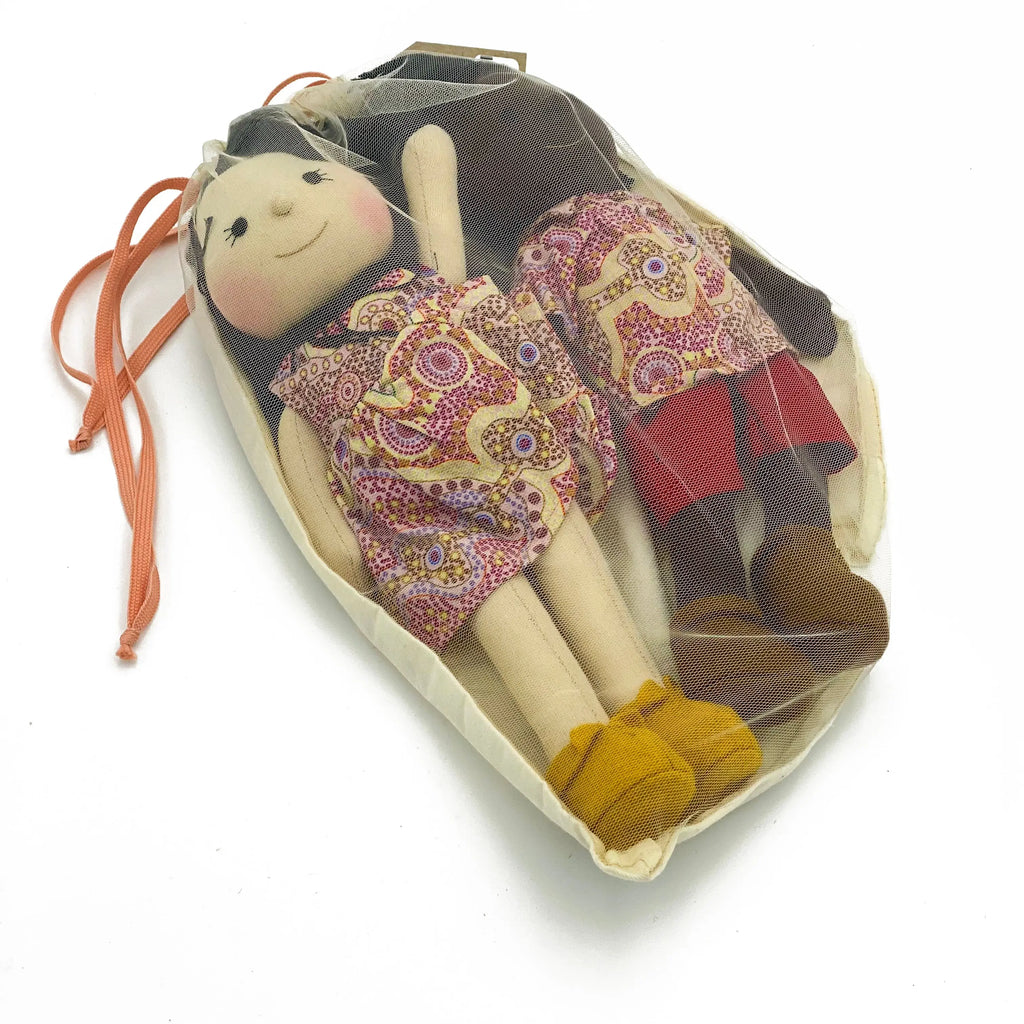 Doll Set 27cm Yalke Red Boy & Girl — in classroom play setting
