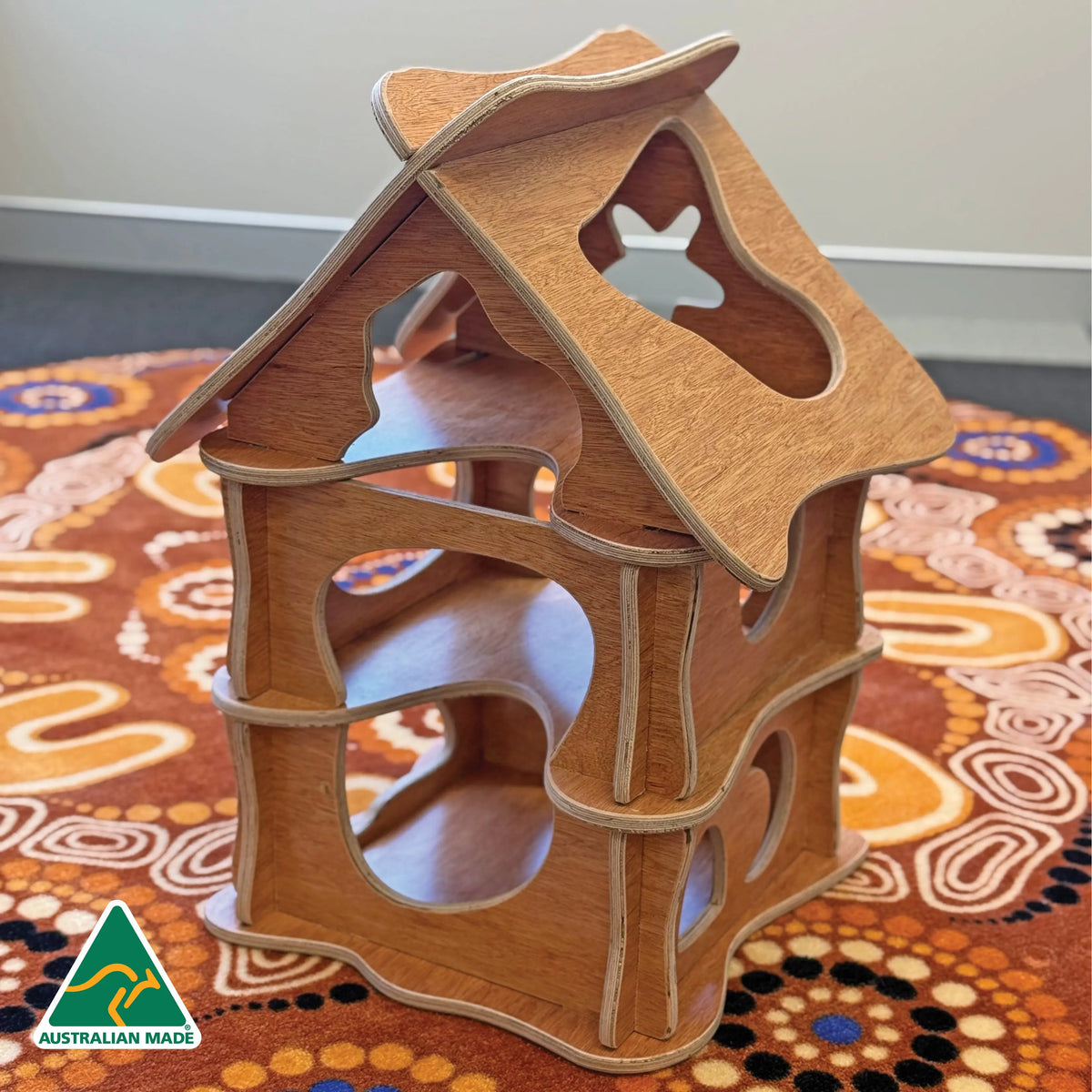 Dreamy Dolls House — alternative view of wooden dolls house