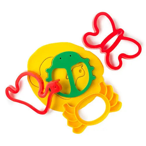 Dough Giant Garden Bugs Set of 4 — garden bug dough cutters for early learning