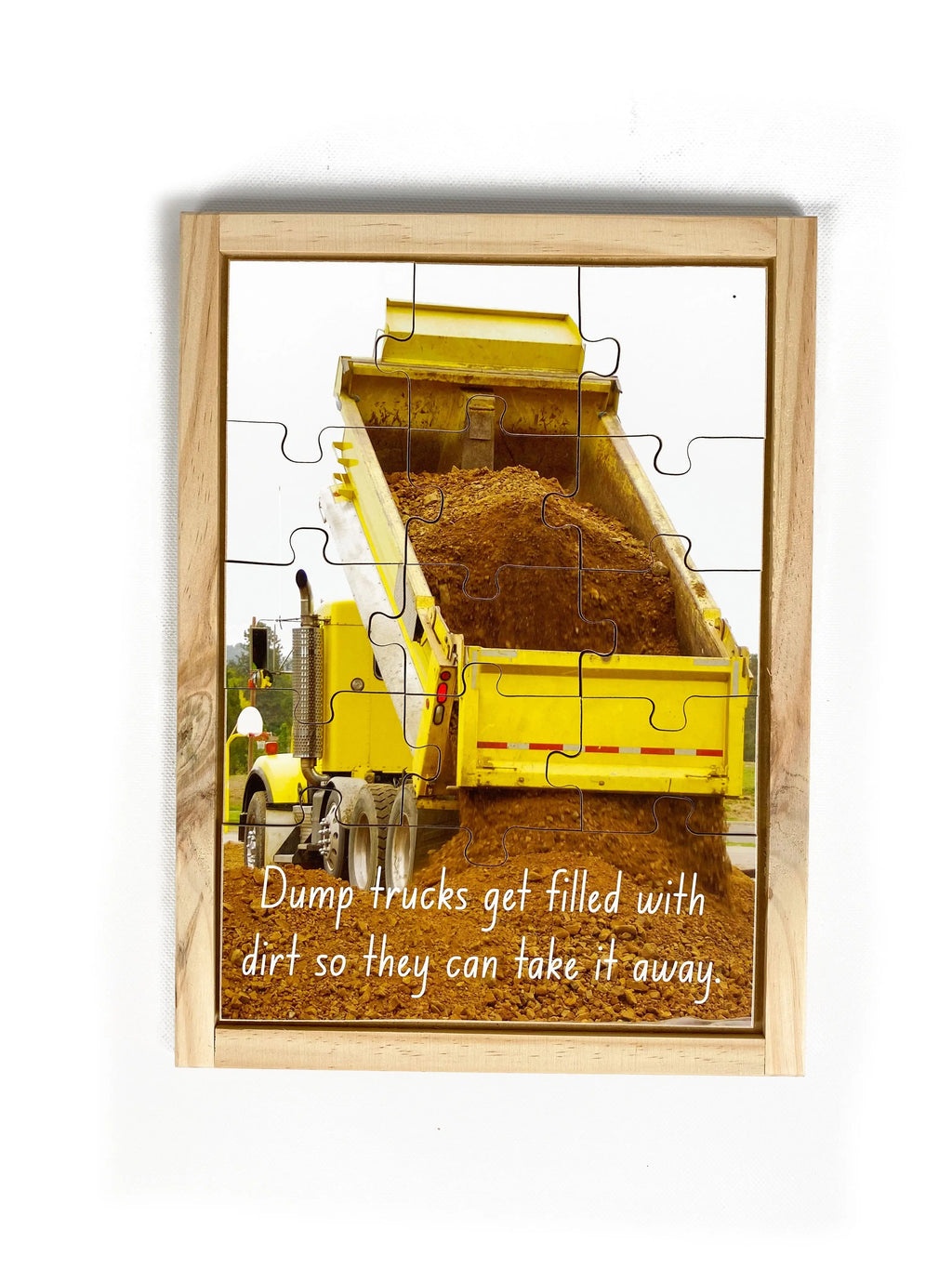 Excavating Set — Dump Truck puzzle