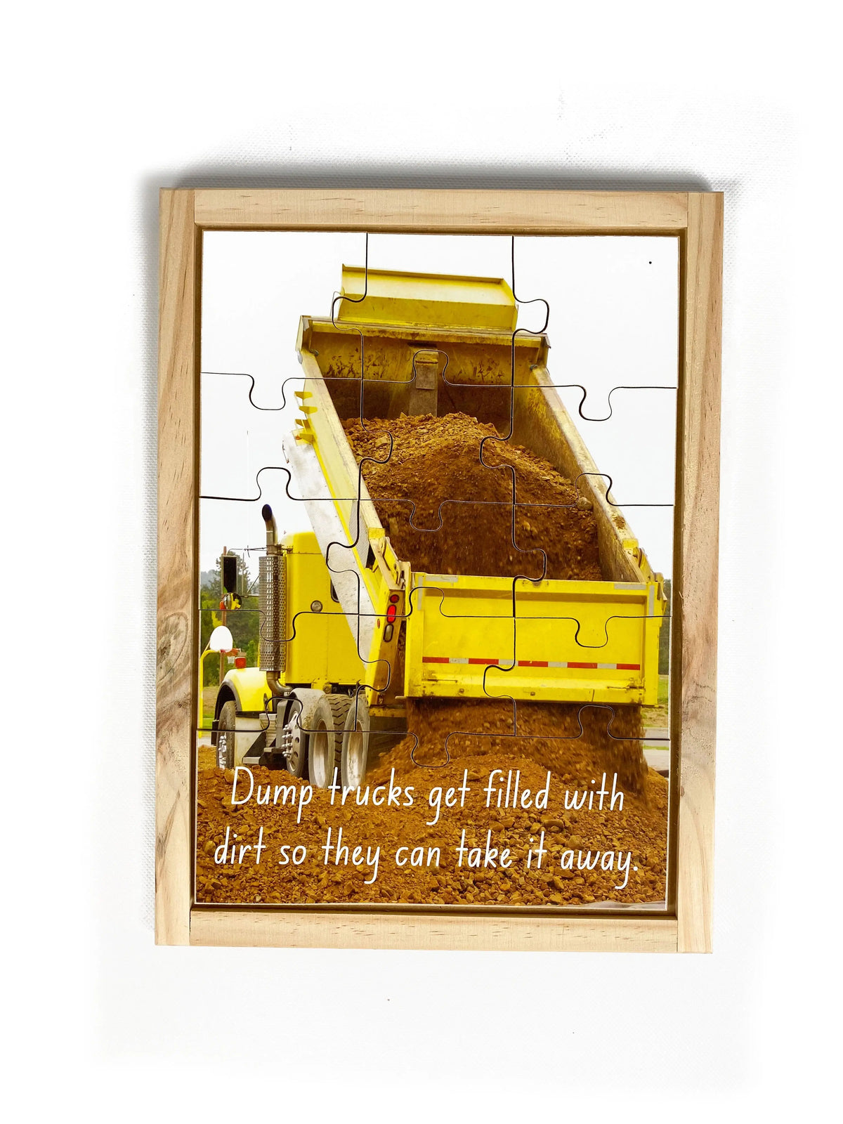 Excavating Set — Dump Truck puzzle